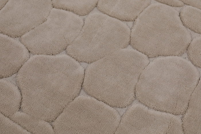 Mijölnir Juego de alfombrillas de baño Lino - Mink Multicolor